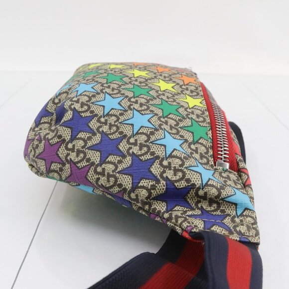 GG Supreme Monogram Star Print Belt Bag Multicolor - Picture 5 of 14